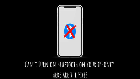 Can’t Turn on Bluetooth on your iPhone