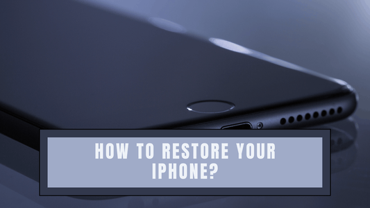 How to Restore your iPhone