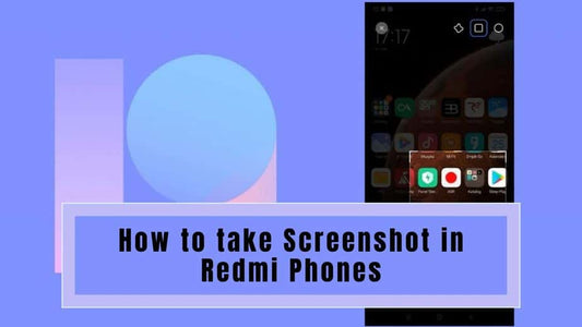 How to take Screenshot in Redmi Phones