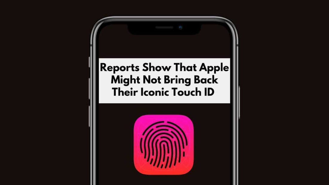 Apple Won't bring back Touch ID