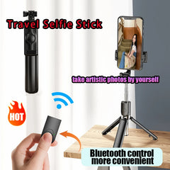 Wireless Bluetooth Selfie Stick Tripod