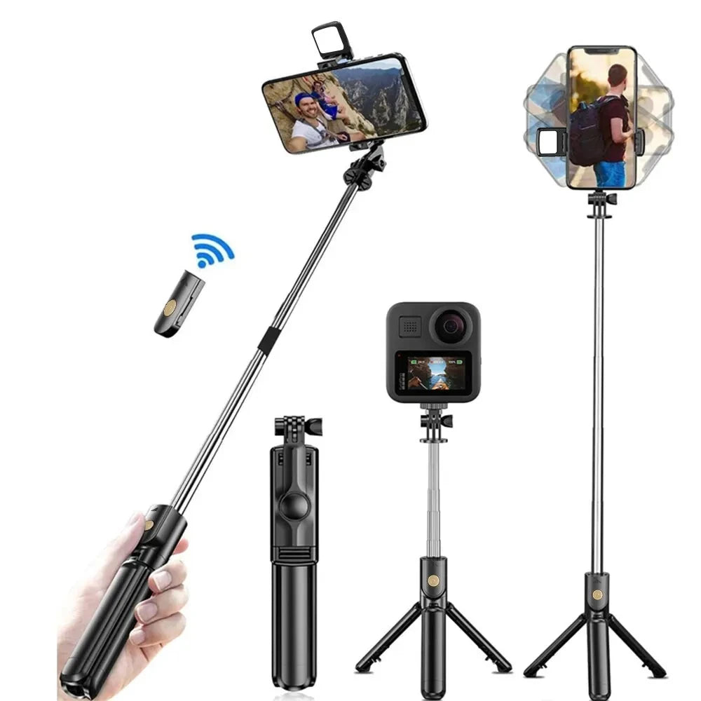 Wireless Bluetooth Selfie Stick Tripod