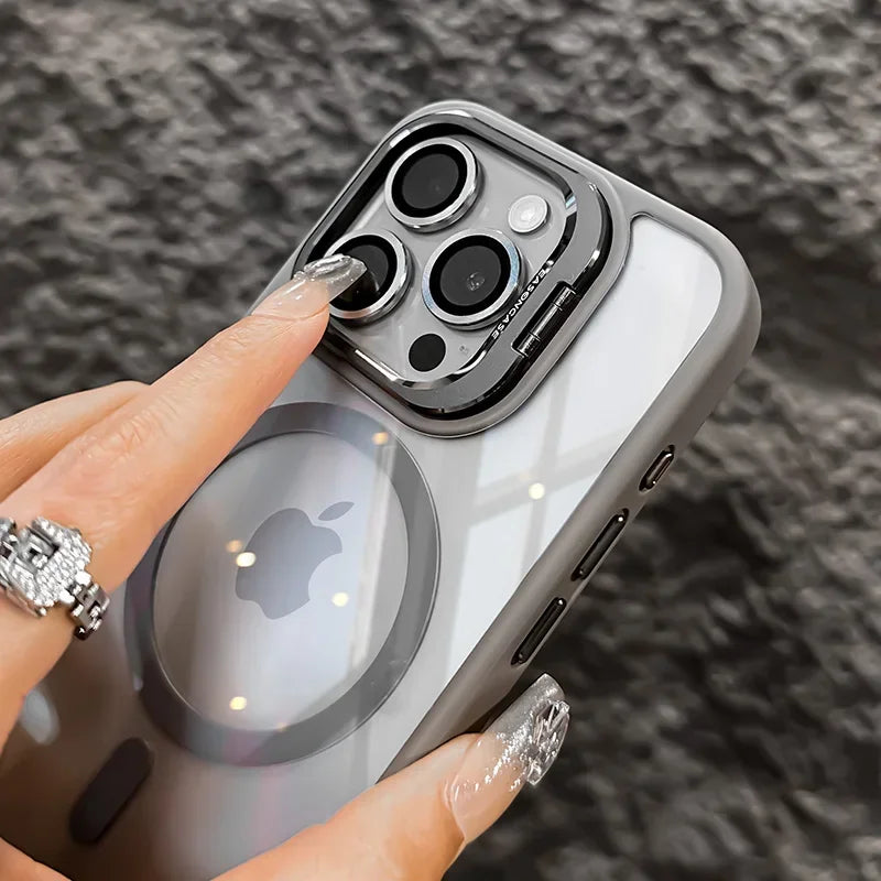 Luxury Magnetic Shockproof MagSafe iPhone Case