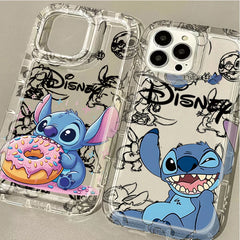 Cute Stitch Clear iPhone Case