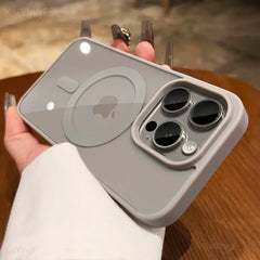 Luxury MagSafe Transparent iPhone Case