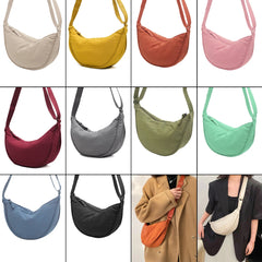 Large Capacity Nylon Crossbody Bag