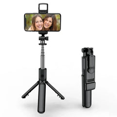 Selfie Stick Tripod with Light & Remote