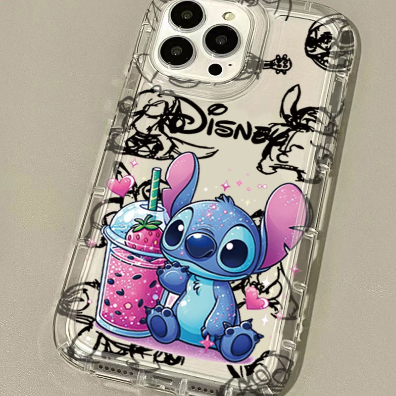 Cute Stitch Clear iPhone Case