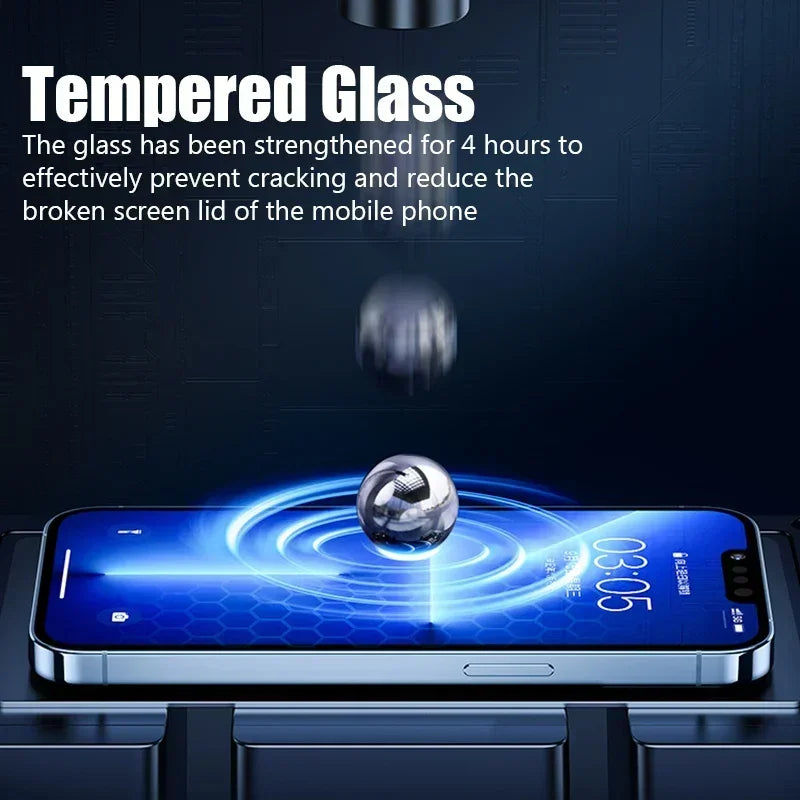 4-Pack Full Cover Tempered Glass Protector